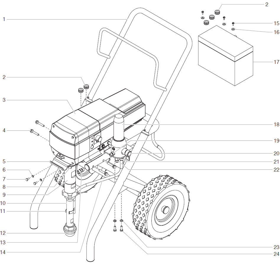 Performer 1140ix Main Assembly